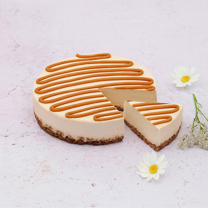 Cheesecake caramel