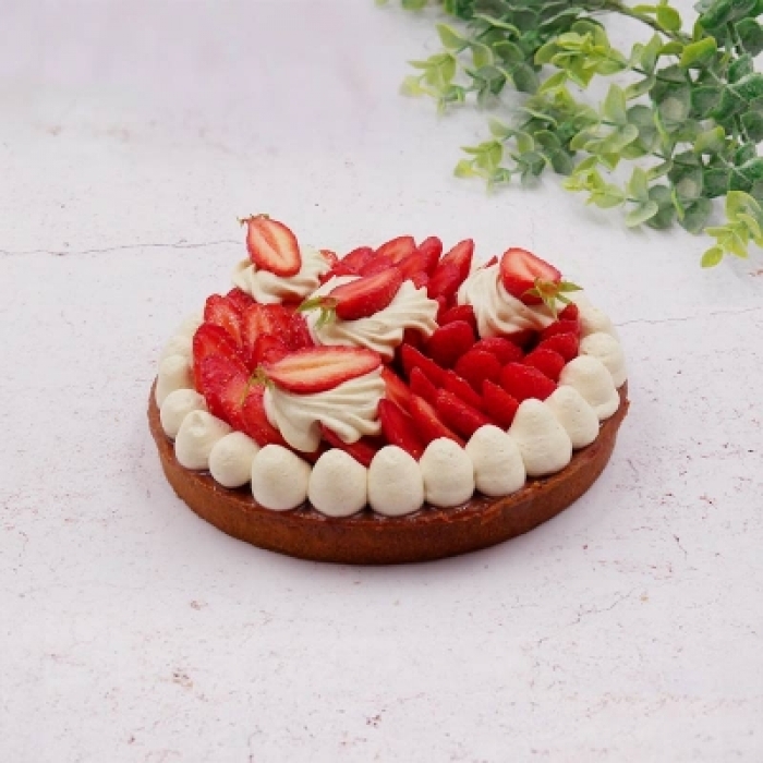 Tarte aux fraises - 4 pers.